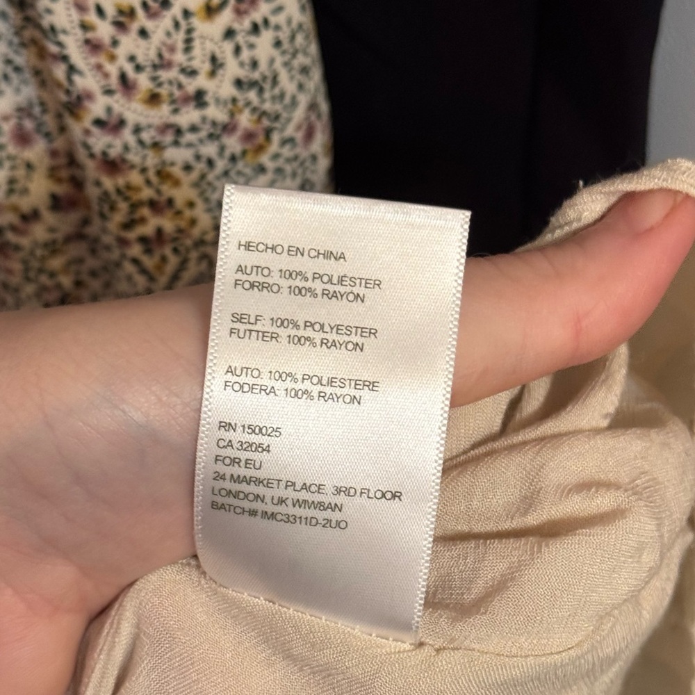 Urban Outfitters Puff Sleeve Sweetheart Maxi Dress Floral Small - Picture 6 of 7